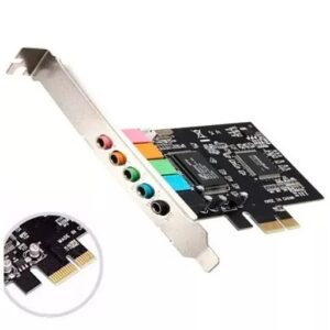 Placa de Som PCI Express 5.1 Lotus