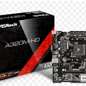 Placa Mãe AM4 ASROCK A320M-HD DDR4