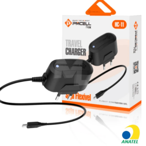 Carregador de Celular Flex V8 Micro USB