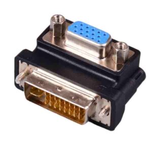 Adaptador DVI-D (24+5) Macho para VGA Fêmea