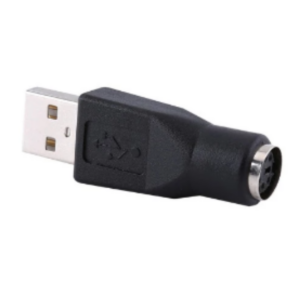 Adaptador Ps2 Fêmea para Usb Macho Teclado Ou Mouse Mini-din