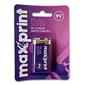 Bateria 9 Volts Maxprint