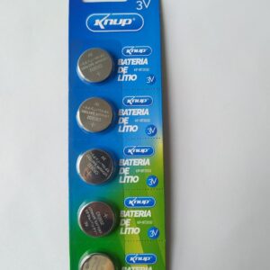 Bateria Lítio 3V CR2032 com 5 unidades