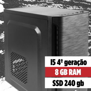 CPU SIX I5 3º geração, 8gb DDR3, SSD 240gb