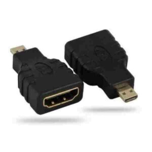 Conector Adaptador Hdmi Fêmea para micro Hdmi Macho