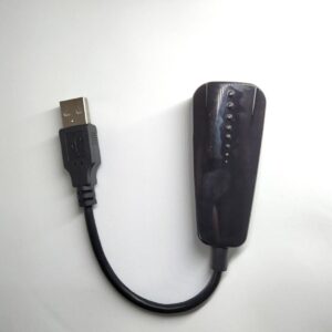 Placa de Rede Usb Lan Rj45 Adaptador 10/100 + Led Conexão