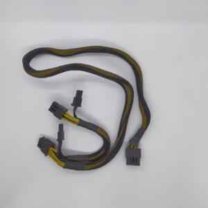 Cabo splitter 8 pinos para 2x (6+2)