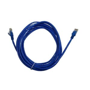 Cabo de Rede RJ45 com 5 Metros Cat 5e Azul