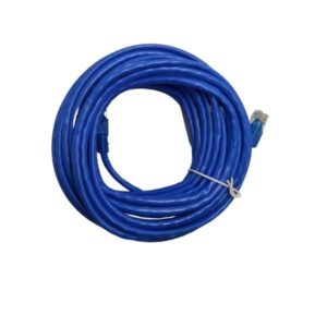 Cabo de Rede RJ45 com 10 Metros Cat 5e Azul