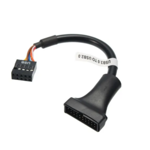 Cabo Adaptador Usb 3.0 19 Pinos M Para Usb 2.0 De 9 Pinos F