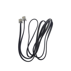 Cabo Liso Com Conector Rj11 Para Telefone 1,50 Metros