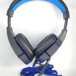 Fone de ouvido gamer Knup KP-396 Preto/Azul