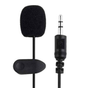 Microfone de Lapela Entrada P2 3.5mm