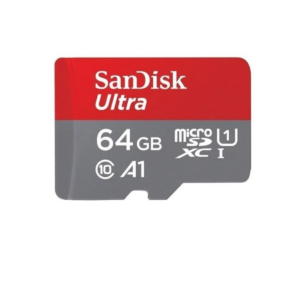 Cartão De Memória Sandisk Ultra Com Adaptador Sd 64gb
