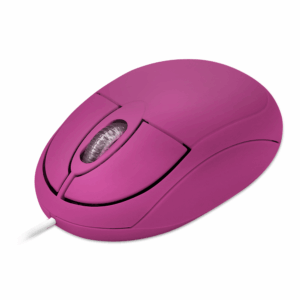 Mouse Multilaser Classic Rosa MO304